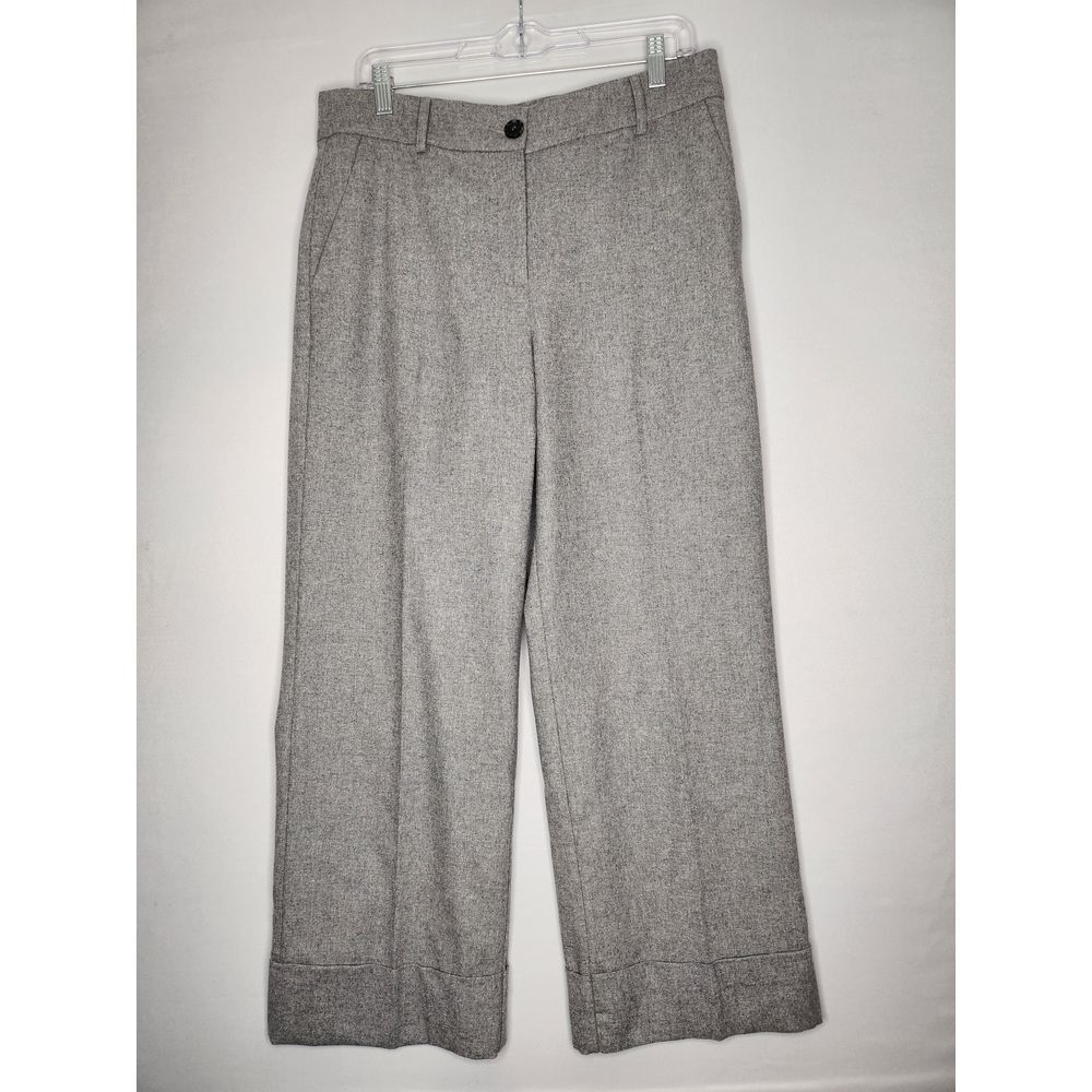 LOFT Gray Ankle Pants - Picture 2 of 11